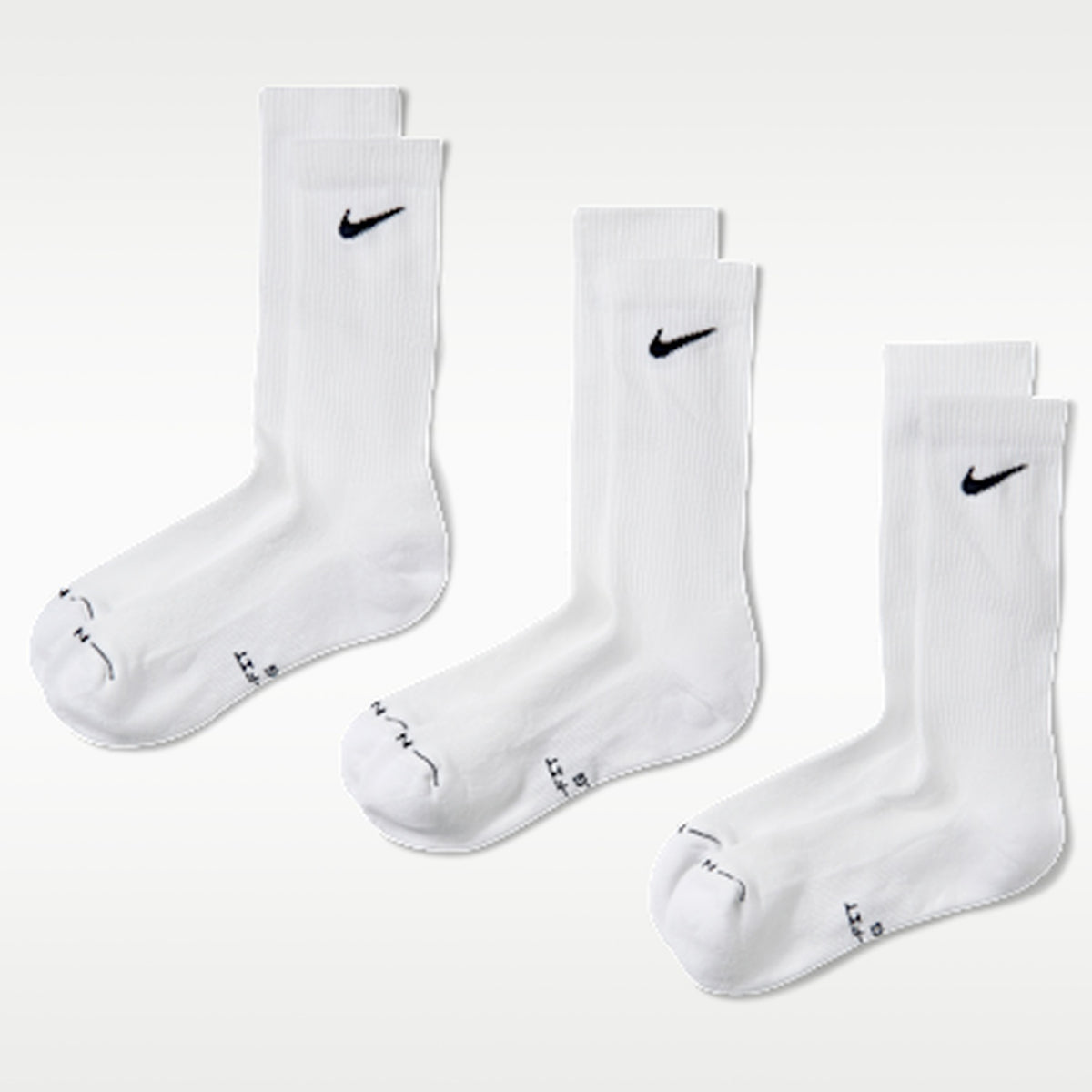 Nike Calze Unisex Everyday Elevated Crew 3 Paia - HQ4335 - White - vista 1