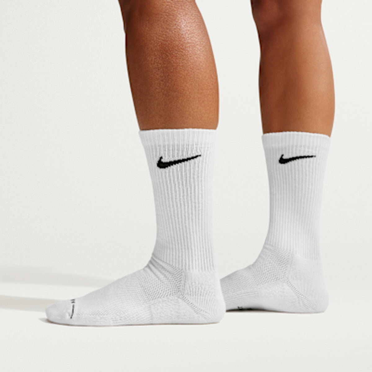 Nike Calze Unisex Everyday Elevated Crew 3 Paia - HQ4335 - White - vista 3