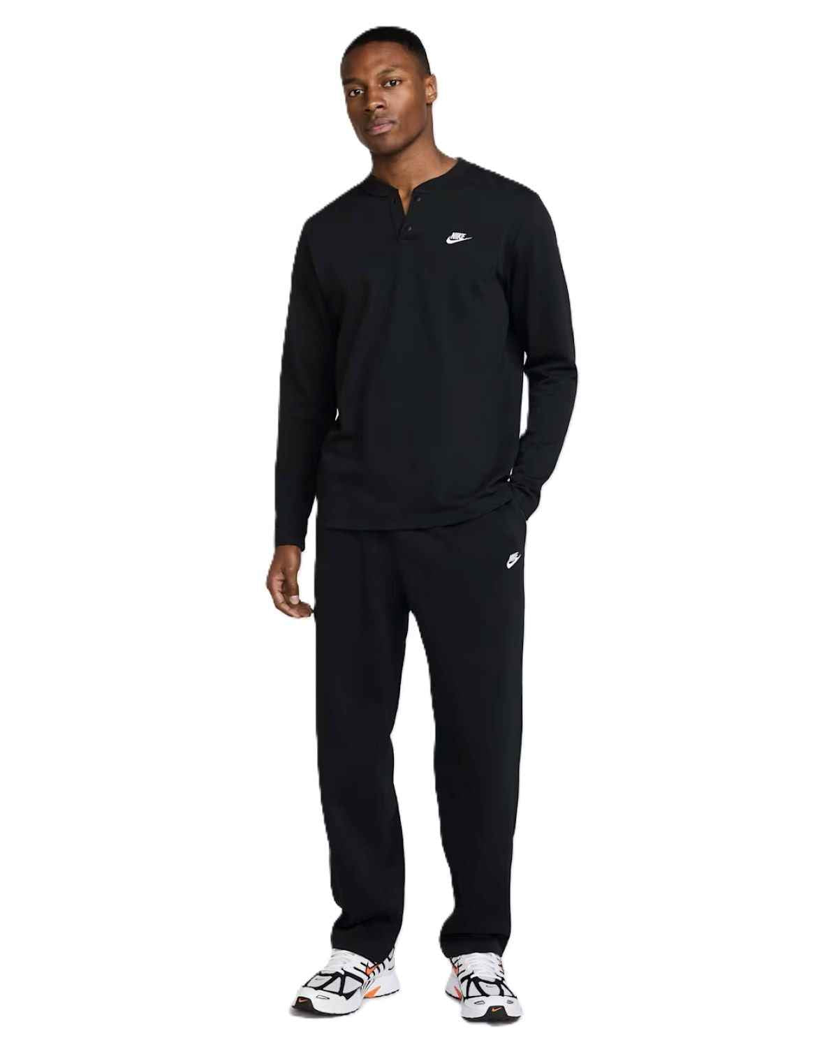 Nike Club Pantaloni Uomo in French Terry con bordo aperto - HQ4422 - Spoorty