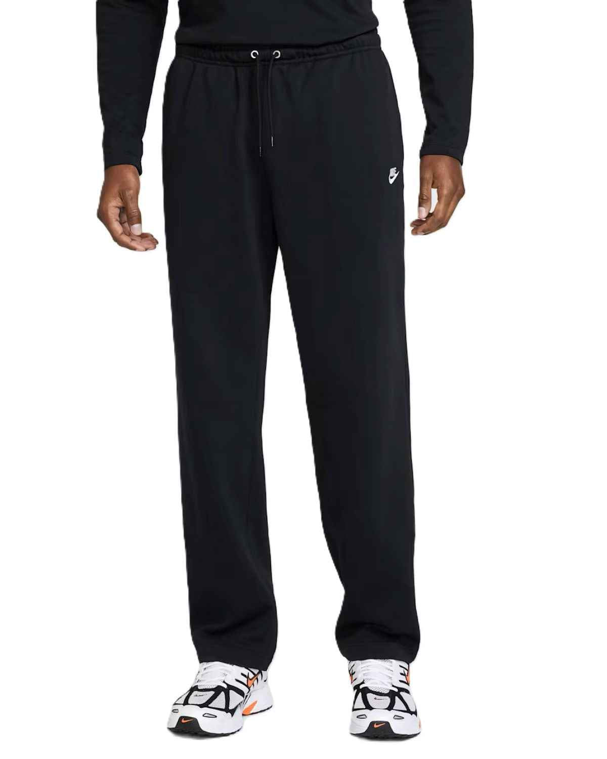 Nike Club Pantaloni Uomo in French Terry con bordo aperto - HQ4422 - Spoorty