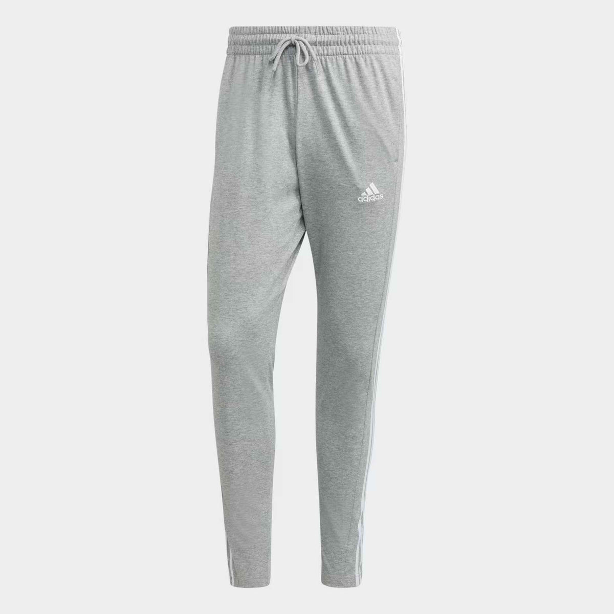 Adidas Pantaloni Jersey Uomo - Essentials Single Jersey 3-Stripes Pants - IC0046 - Spoorty