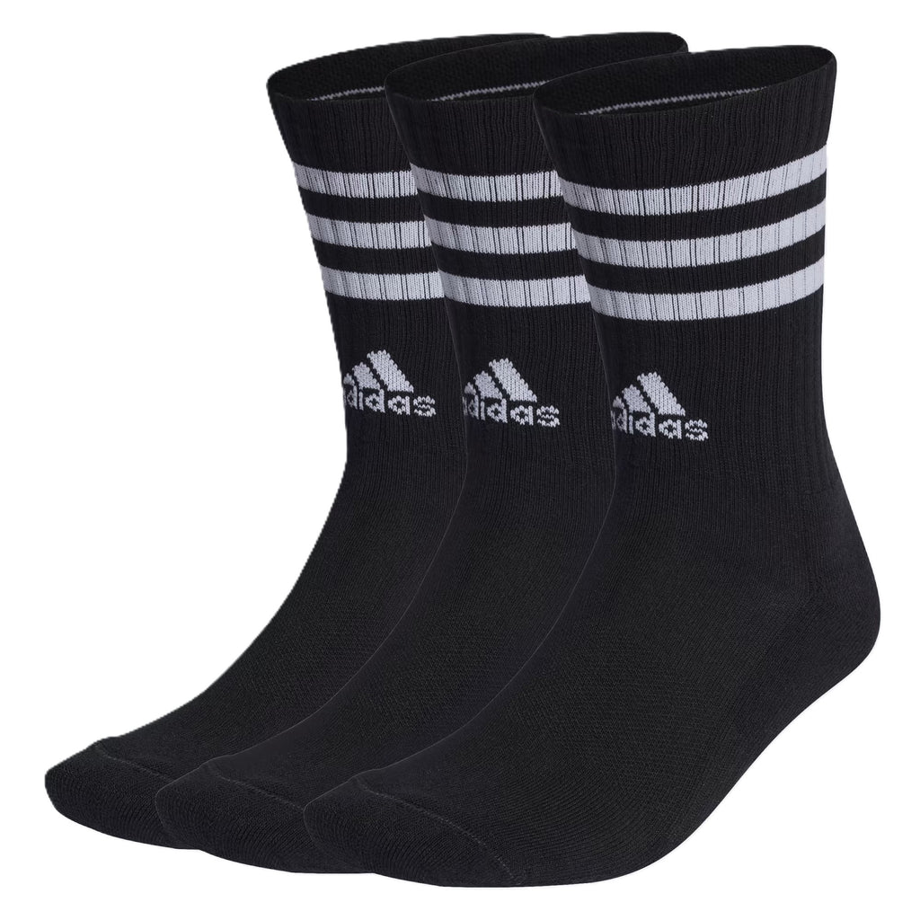 Adidas Calze 3-Stripes Cushioned (3 paia) - Spoorty