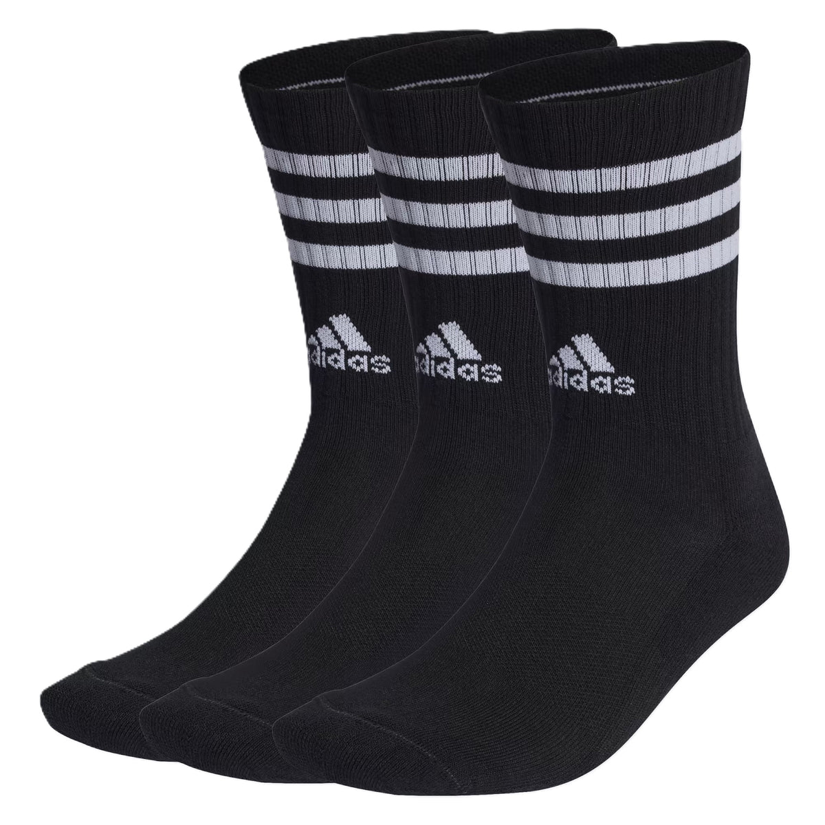 Adidas Calze 3-Stripes Cushioned (3 paia) - Spoorty
