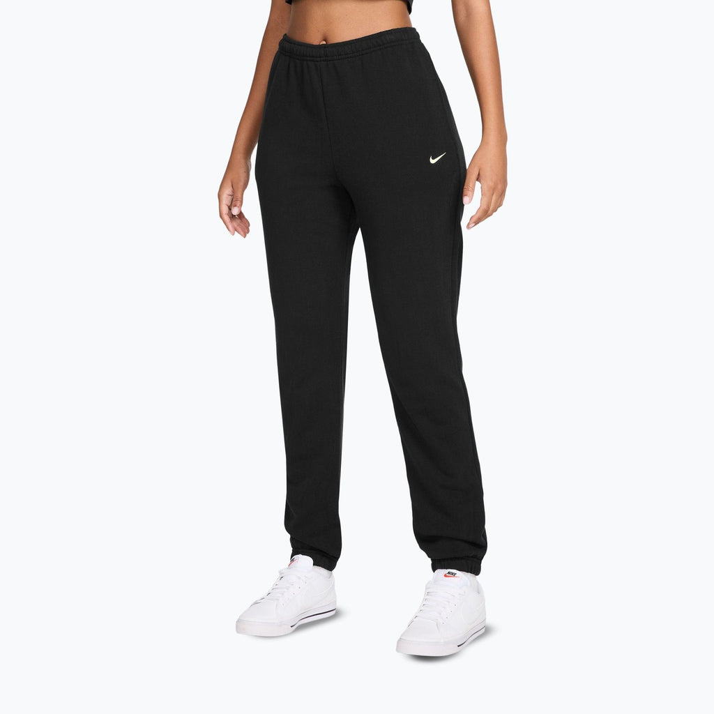Nike Pantaloni Donna Studio Fleece - IM8104 - Black / Sail - vista 1