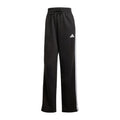 Adidas Pantaloni Donna Essentials 3 Stripes Open Hem - JE1300 - Black/White - vista 1