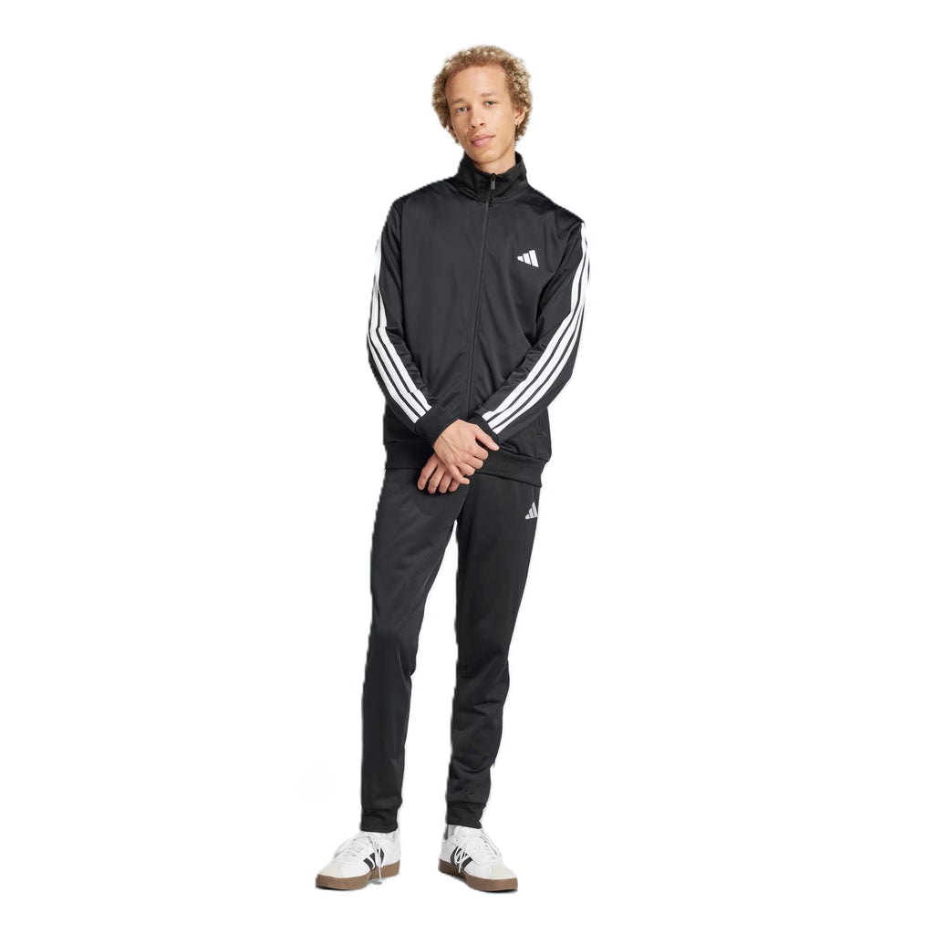 Adidas Tuta sportiva Basic 3 Strisce Tricot Track Suit - Spoorty