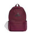Adidas Zaino Unisex Classic 3 Bar Logo - KQ6741 - Maroon/Black - vista 1