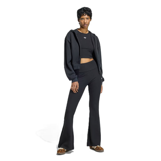 Adidas Leggings Donna ESSENTIALS Svasati con lavorazione a coste - Spoorty