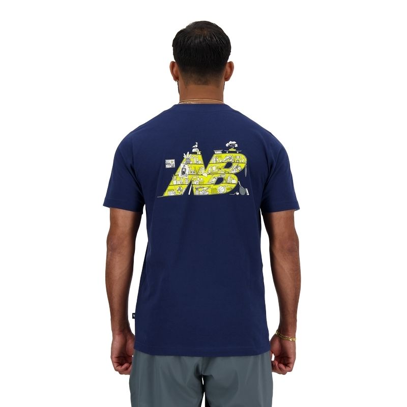 New Balance T-Shirt Uomo - MT41586NNY