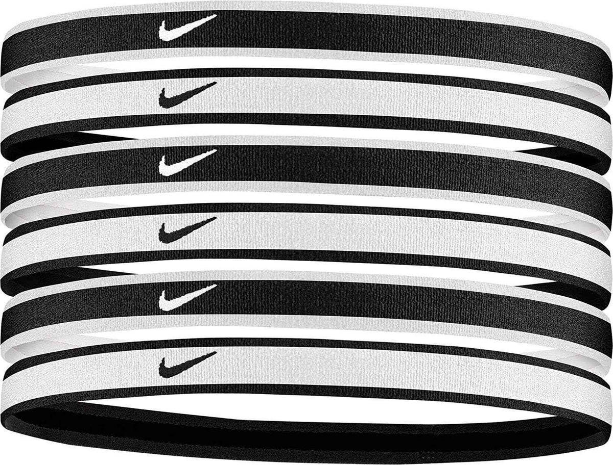 Nike Tipped Swoosh Sport Headbands 6PK - N1002021 - Spoorty