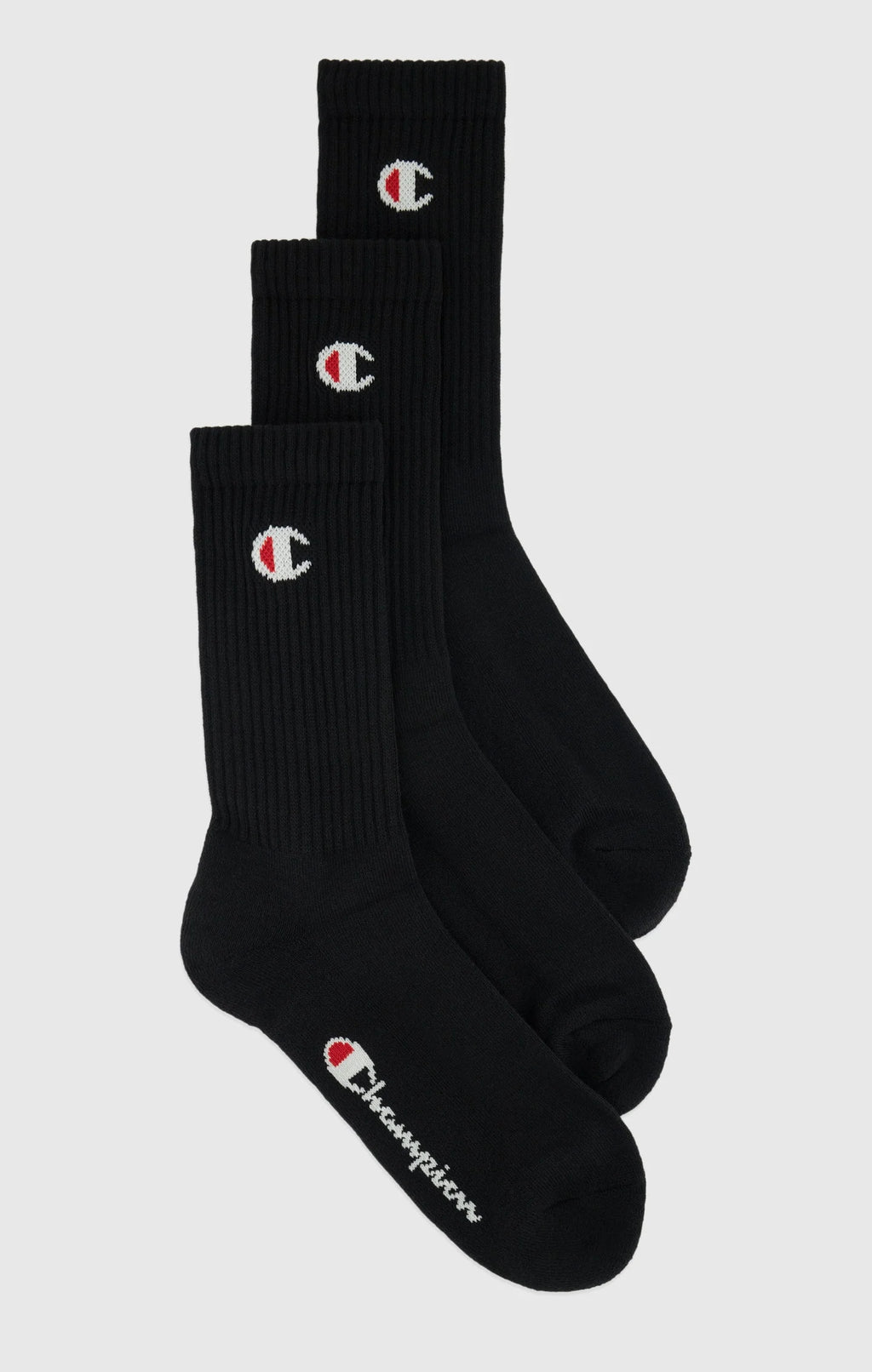 Champion Pack Da 3 Paia Di Calzini Con ‘C’ Logo - U24558 - Spoorty