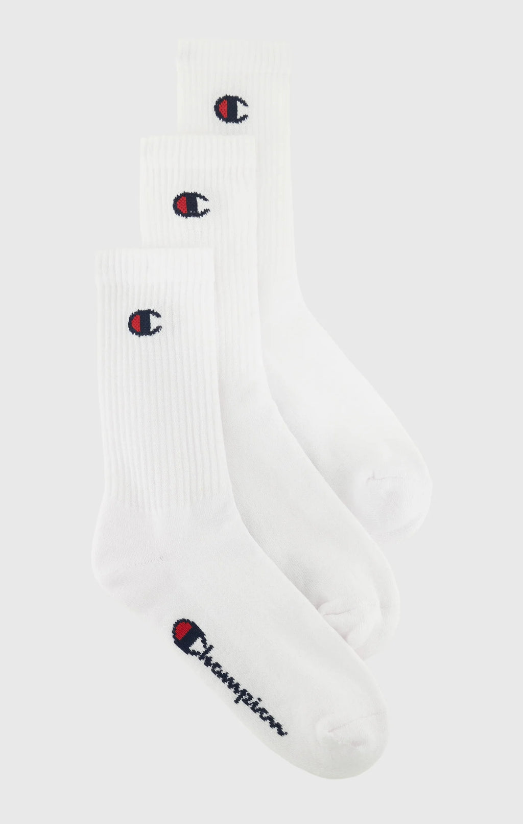 Champion Pack Da 3 Paia Di Calzini Con ‘C’ Logo - U24558 - Spoorty