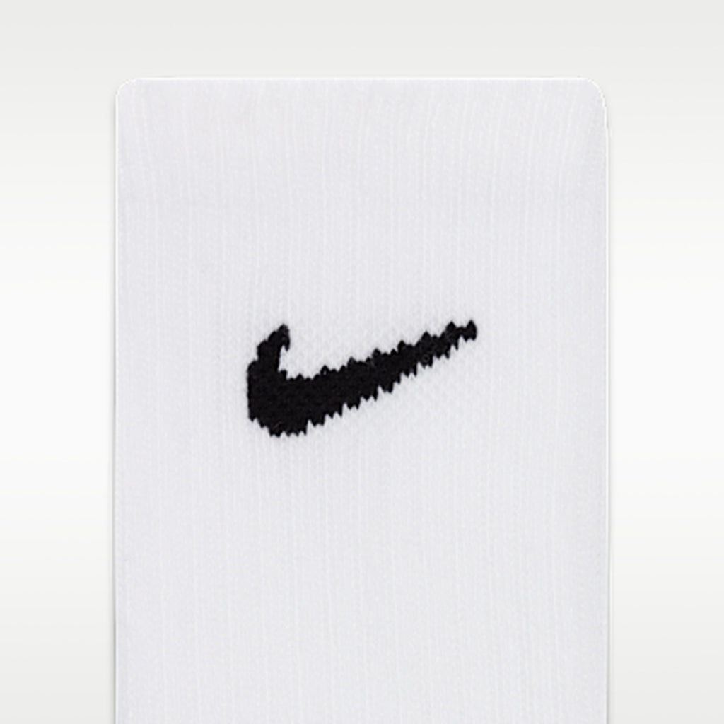 Nike Calze Junior Basics Crew 3 Paia - UN0027 - White / Dark Grey Heather - vista 4