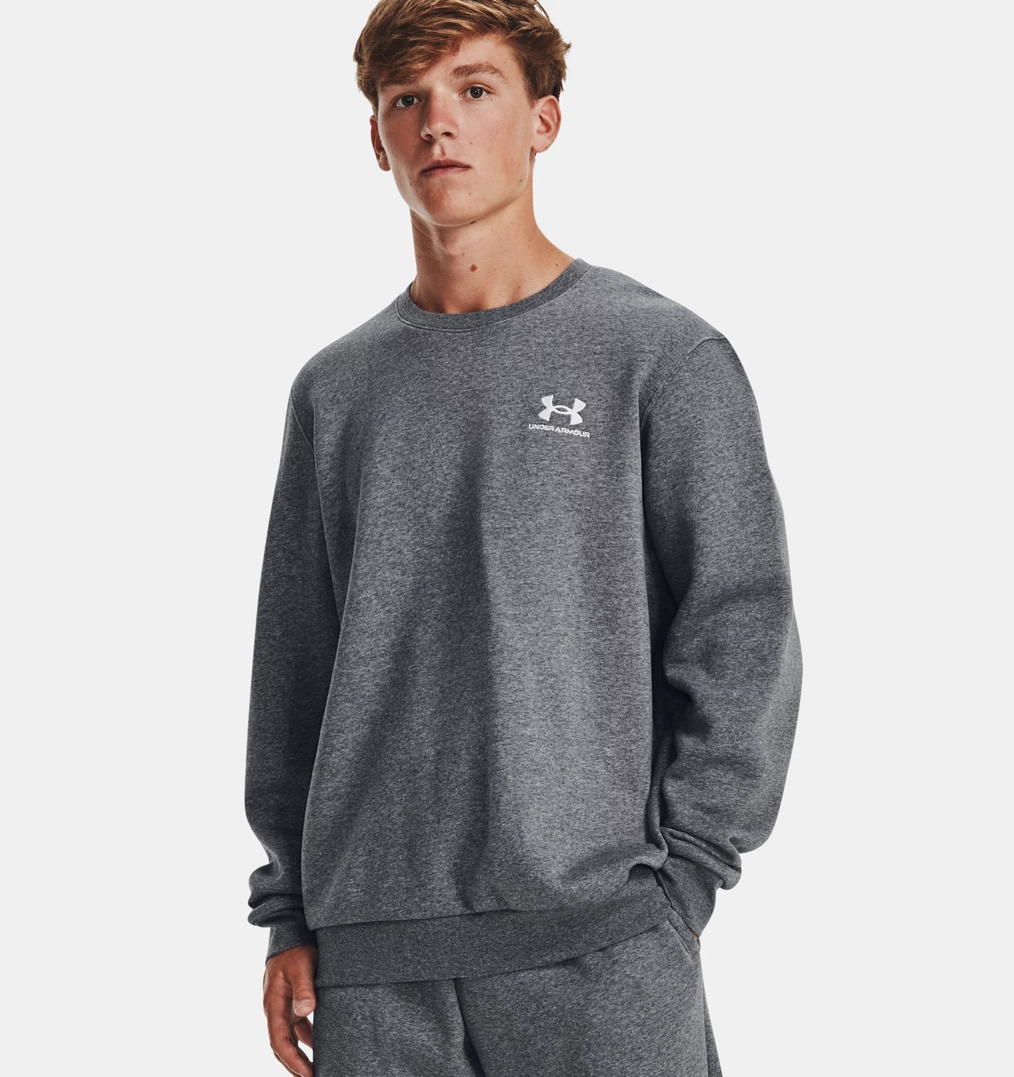 Under Armour Felpa Uomo - UA Essential Fleece Crew - 1374250