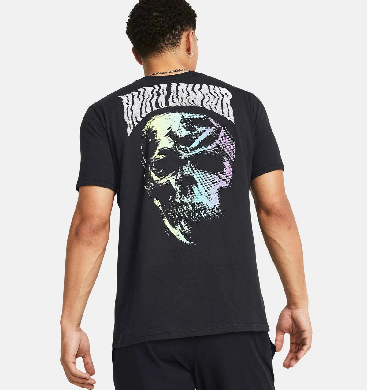 Under Armour T-Shirt Uomo - UA Dusk To Dawn Skull - 1382833 - Spoorty