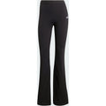 Adidas Leggings Donna Essentials Small Logo Flared - JD9961 - Nero / Bianco - vista principale