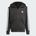 Adidas Felpa Ragazza Essentials 3-Stripes con Zip - KC8735 - vista principale