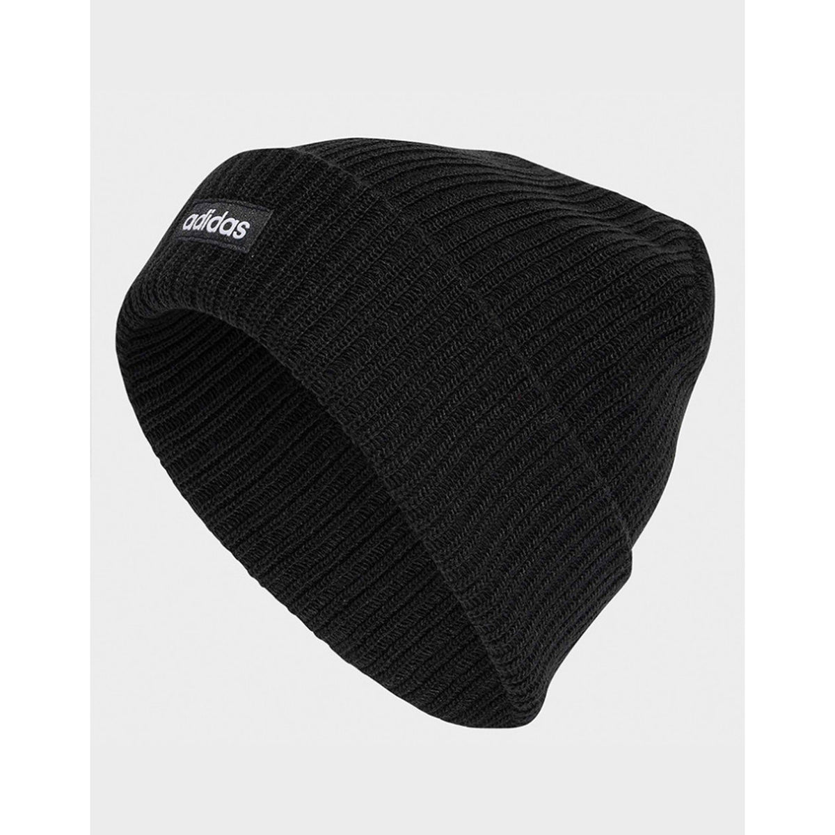 Adidas Berretto Unisex Linear Cuff - KG0057 - Nero / Bianco - vista 3