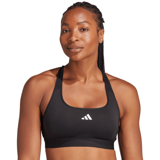 Adidas Reggiseno a sostegno medio - Powerreact Training - IQ3377