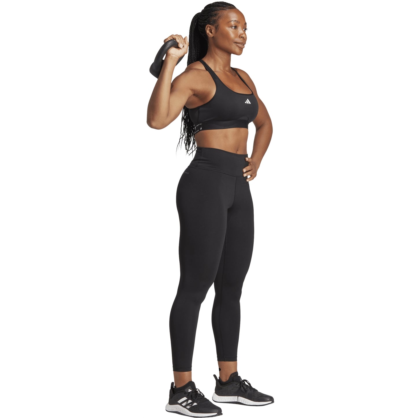 Adidas Reggiseno a sostegno medio - Powerreact Training - IQ3377