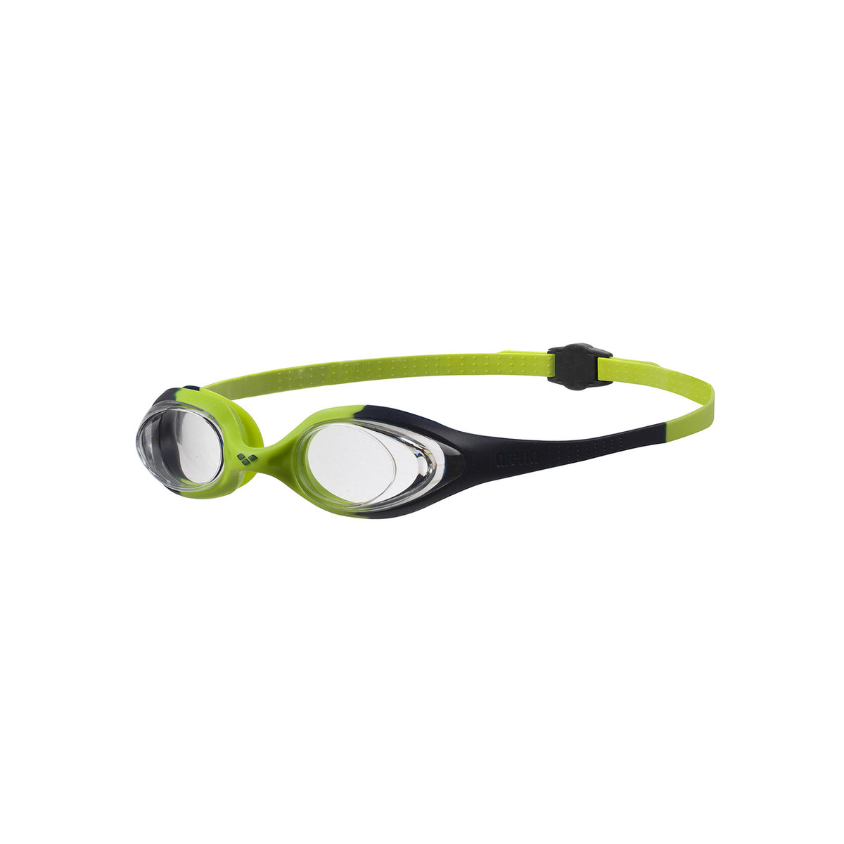 Arena Occhialini da nuoto Junior Spider - 92338 - 71 - NAVY-CLEAR-CITRONELLA - vista frontale
