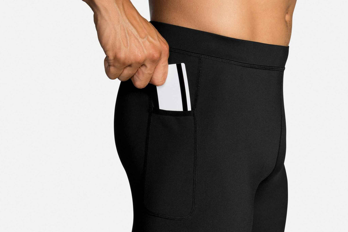 Brooks Pantaloni running da uomo - Source Tight - 211340 - Spoorty