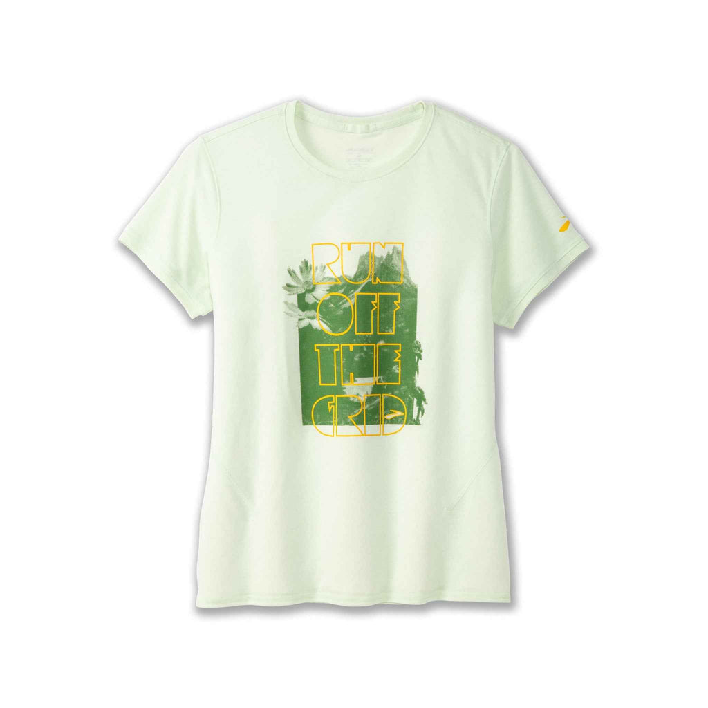 Brooks T-S Running Donna - Distance Short Sleeve 3.0 - 221669 - Spoorty