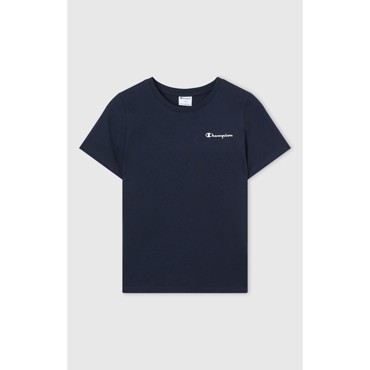 Champion T-shirt Donna Icons Small Script - 118408 - Blu navy - vista 1