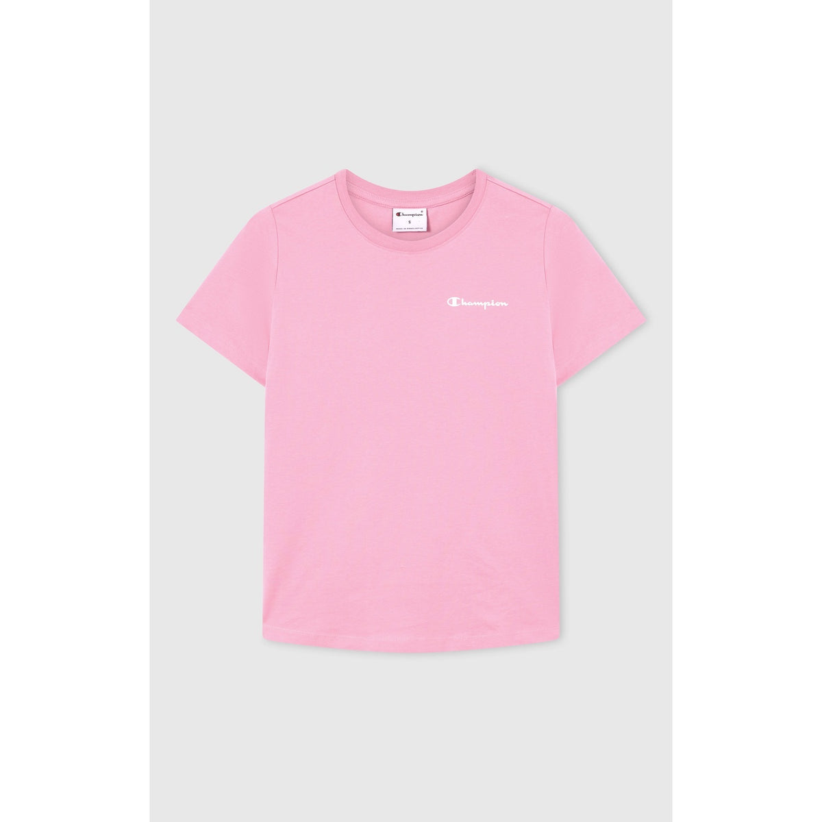 Champion T-shirt Donna Icons Small Script - 118408 - Rosa - vista 1