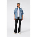 Champion Leggings Donna Flare Cotton Stretch - 118853 - Nero - vista 2