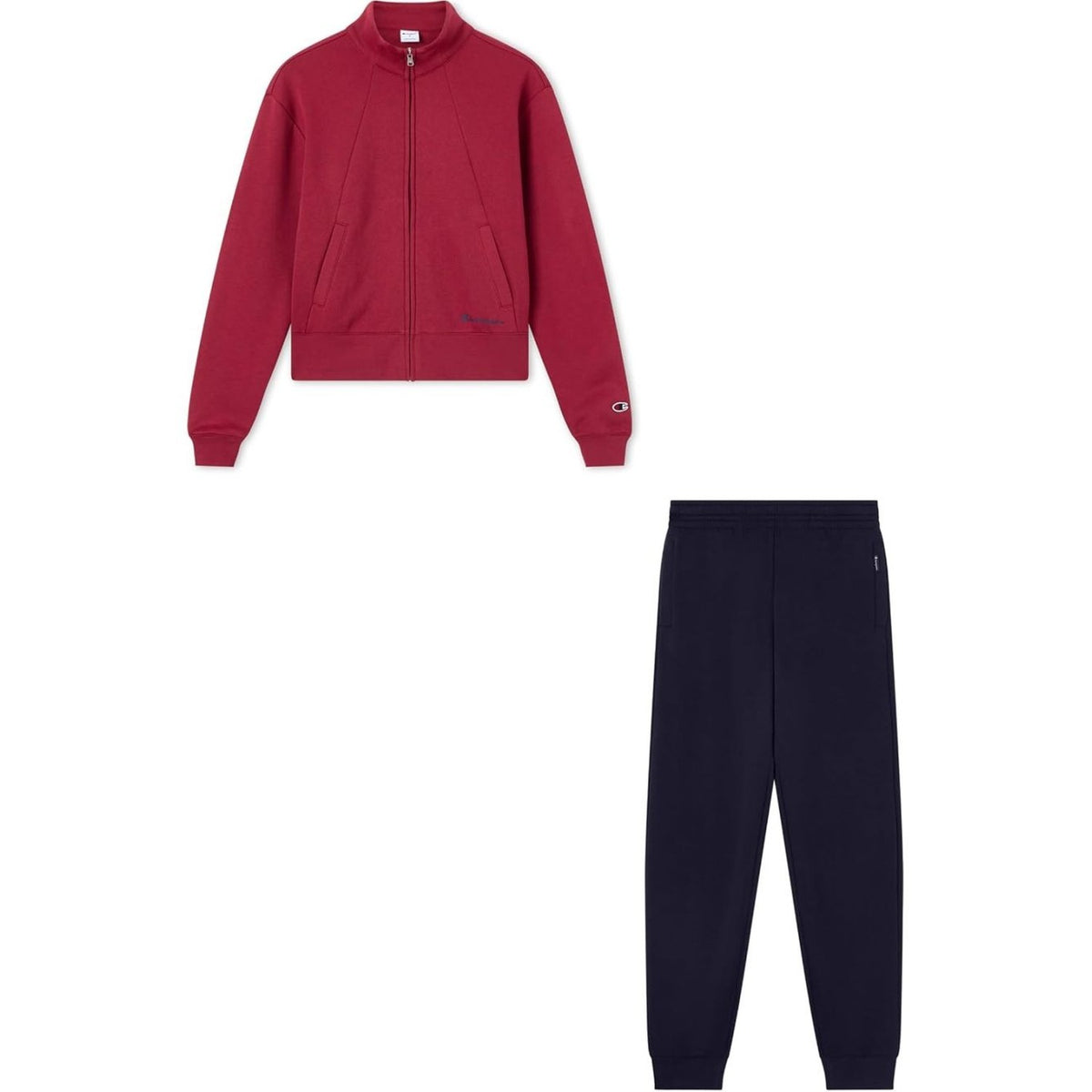 Champion Tuta Donna Full Zip - 118941 - Bordeaux - vista 1