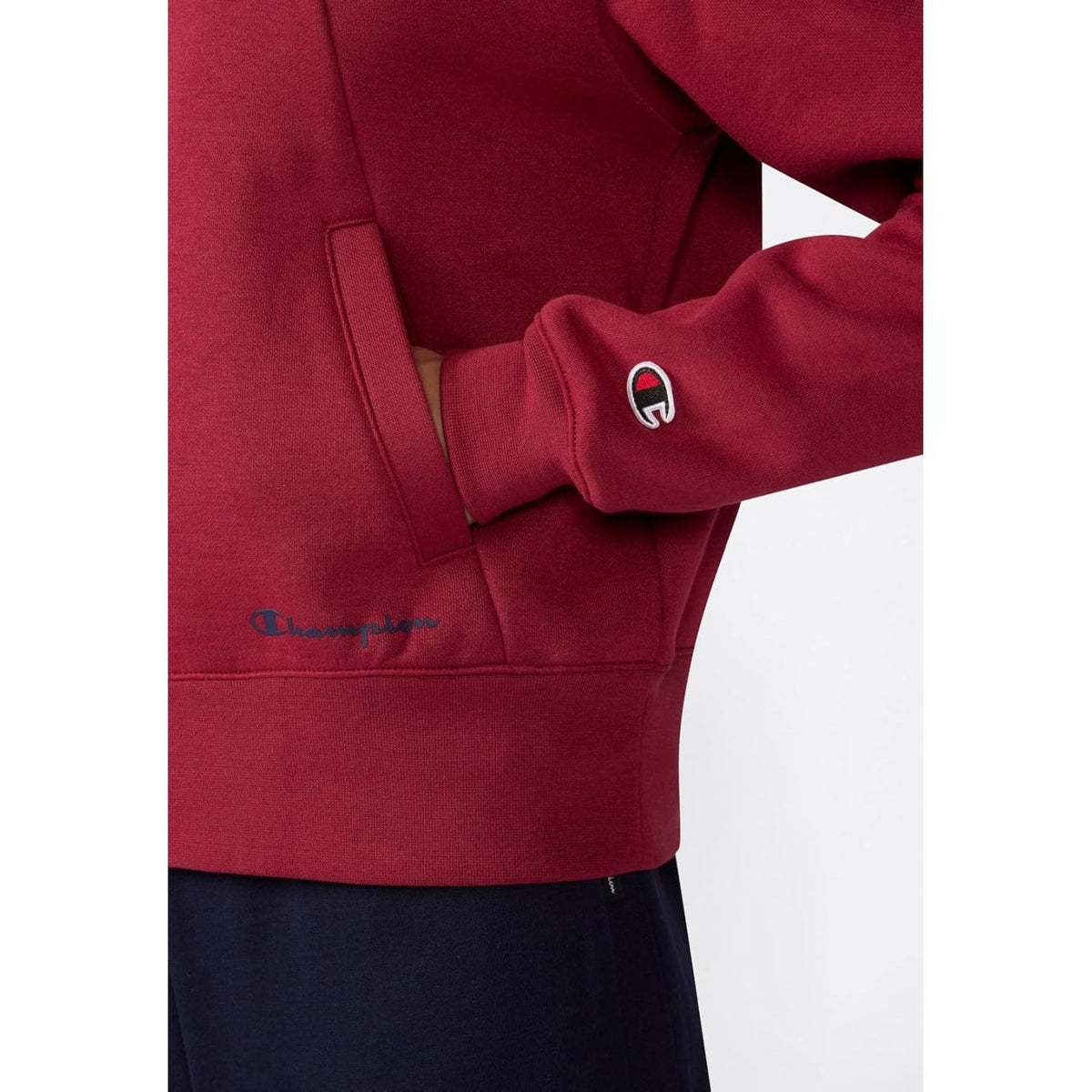 Champion Tuta Donna Full Zip - 118941 - Bordeaux - vista 2
