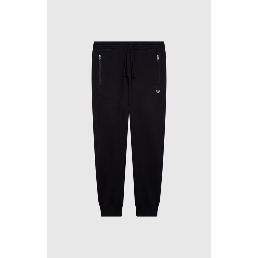 Champion Pantaloni Uomo Icons Rib Cuff - 220300 - Nero - vista 1