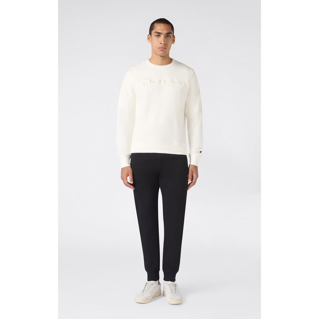 Champion Pantaloni Uomo Icons Rib Cuff - 220300 - Nero - vista 2