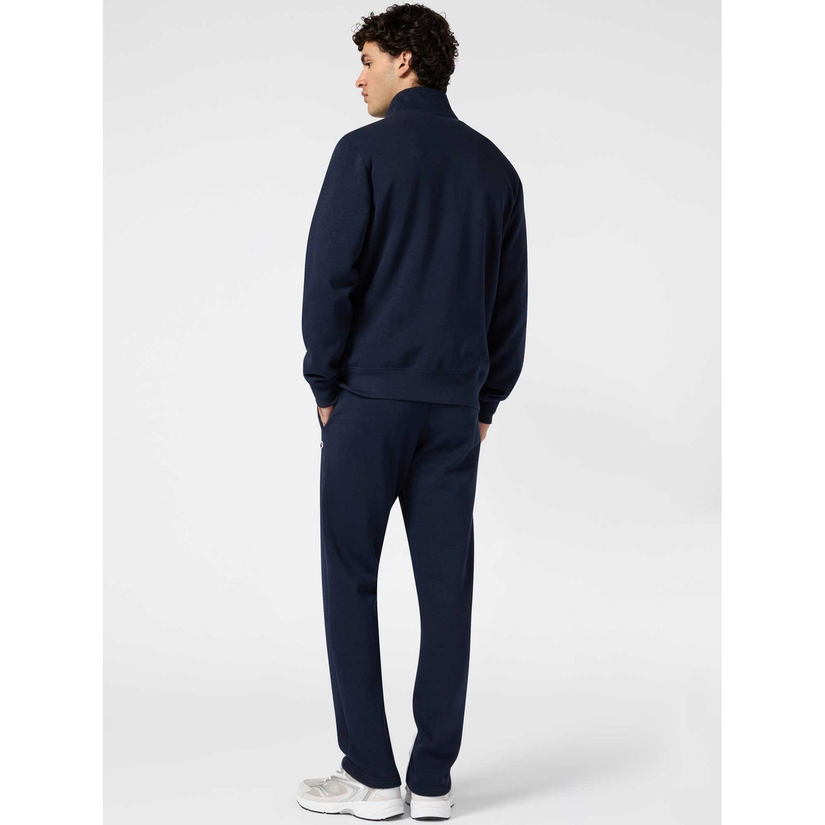 Champion Tuta Uomo Full Zip Icons - 221786 - Blu navy - vista 2