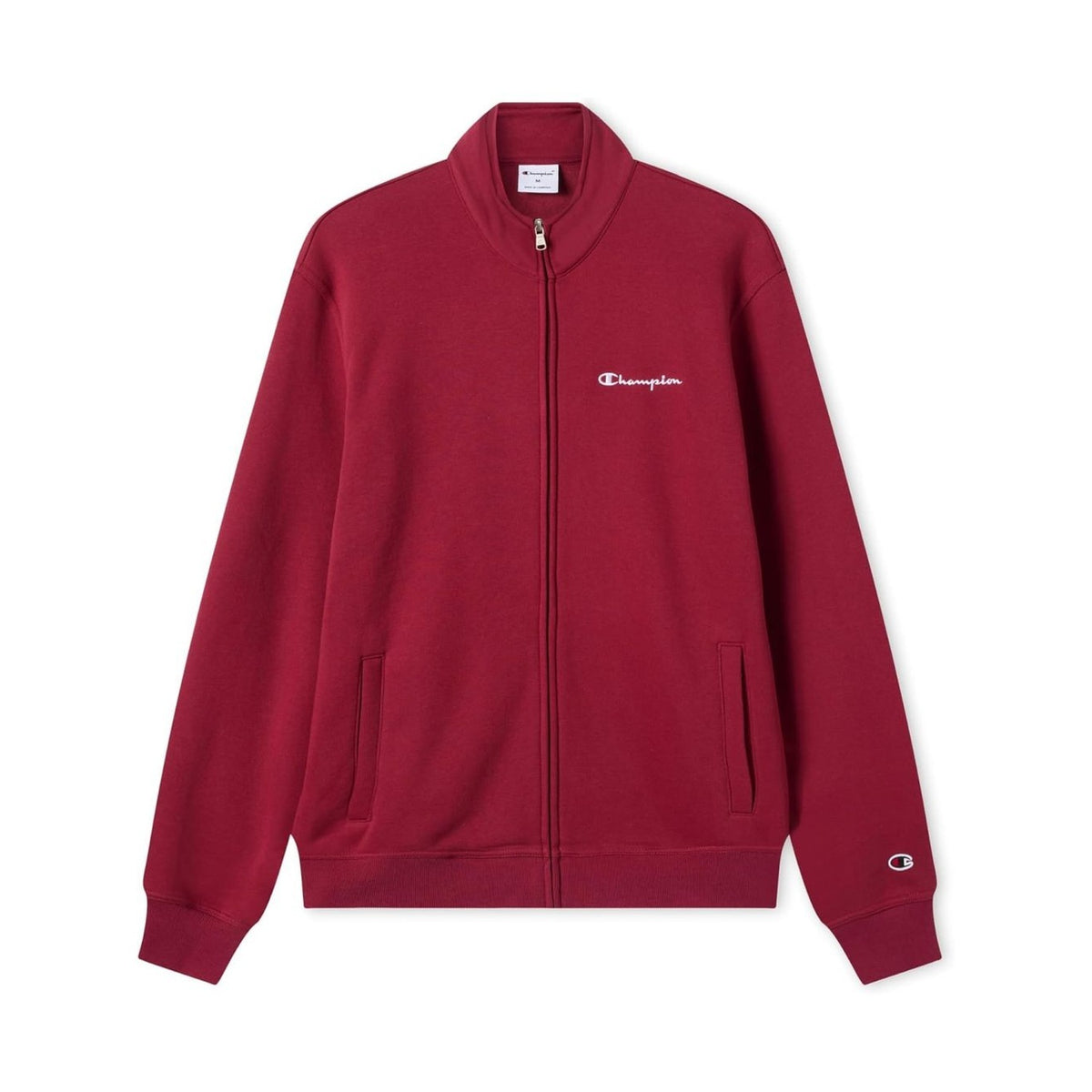 Champion Felpa Uomo Icons Full Zip - 221796 - Bordeaux - vista 1