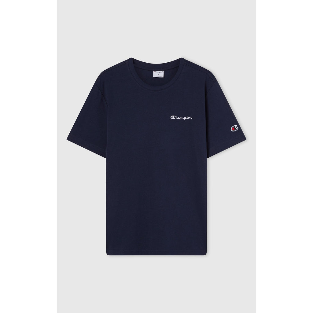 Champion T-shirt Uomo Icons Small Script - 221798 - Blu navy - vista 1