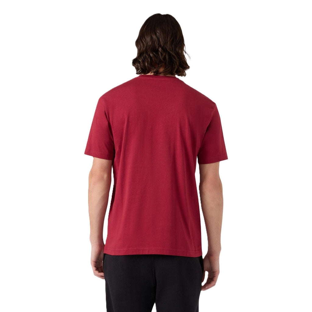 Champion T-shirt Uomo Icons Small Script - 221798 - Bordeaux - vista 2