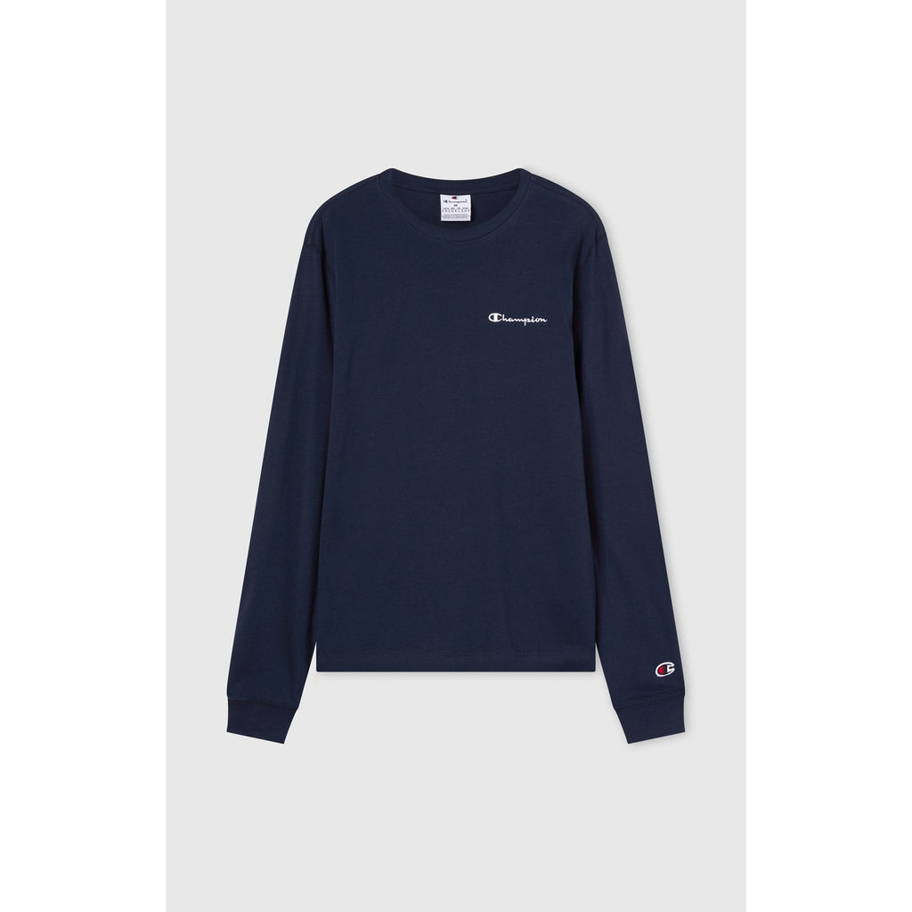 Champion T-shirt Uomo Icons Manica Lunga - 221799 - Blu navy - vista 1