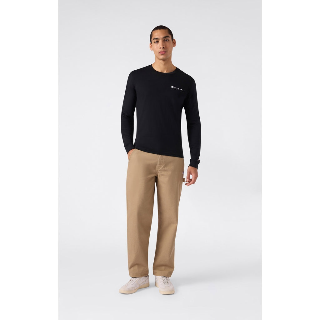 Champion T-shirt Uomo Icons Manica Lunga - 221799 - Nero - vista 2
