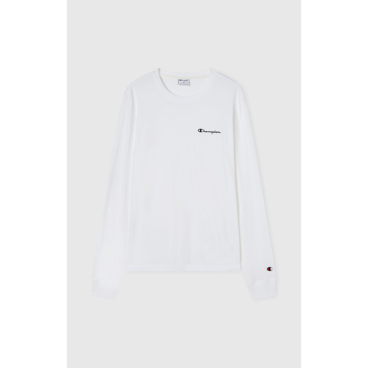 Champion T-shirt Uomo Icons Manica Lunga - 221799 - Bianco - vista 1