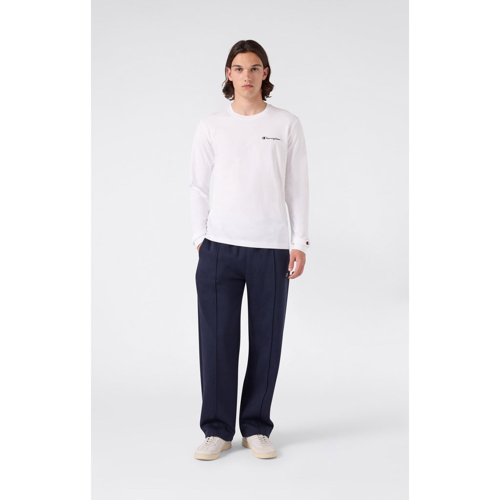 Champion T-shirt Uomo Icons Manica Lunga - 221799 - Bianco - vista 2