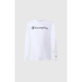 Champion T-shirt Bambino Icons Manica Lunga - 307325 - Bianco - vista 1