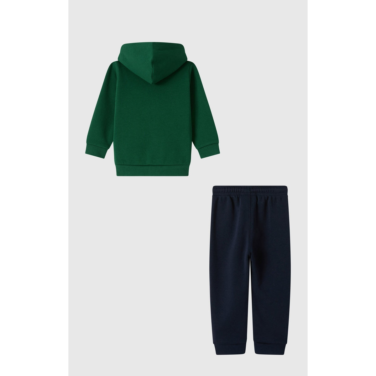 Champion Tuta Neonato Full Zip Hoodie Icons - 307326 - Verde brillante / Blu navy - vista 2