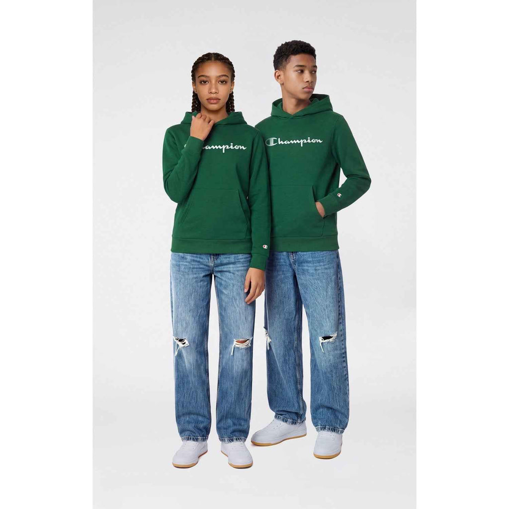 Champion Felpa Junior Unisex Hoodie Script - 307352
