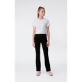 Champion Leggings Bambina Flare Cotton Stretch - 405418 - Nero - vista 2