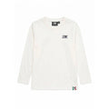 Leone 1947 T-shirt Bambino Small Logo - B7403S13J03, 01 - OFF WHITE, vista frontale