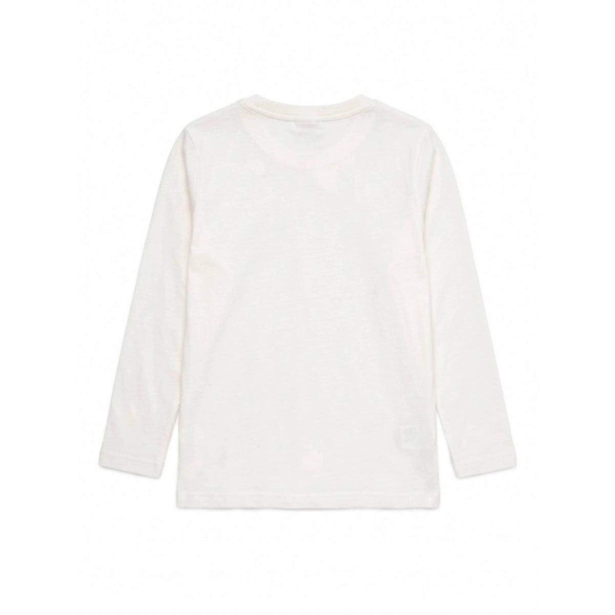 Leone 1947 T-shirt Bambino Small Logo - B7403S13J03, 01 - OFF WHITE, vista 2