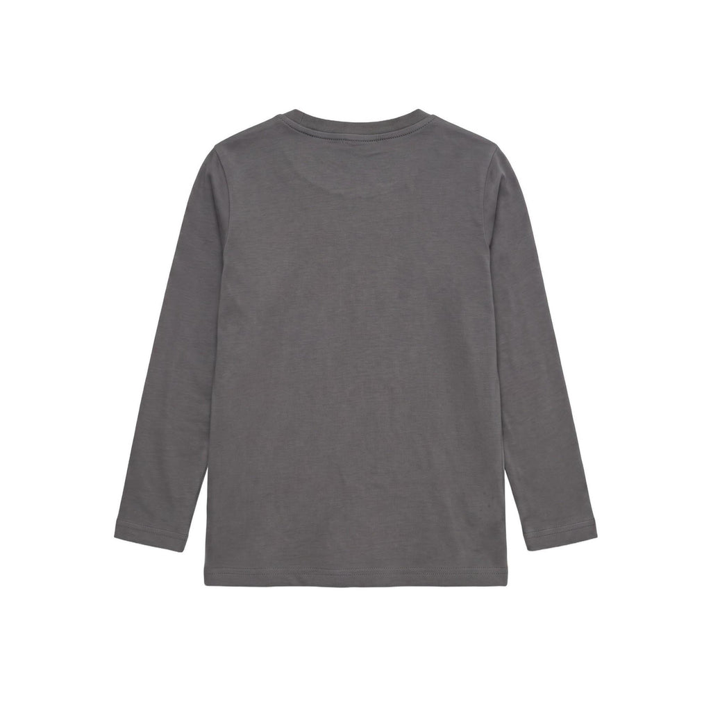 Leone 1947 T-shirt Bambino Small Logo - B7403S13J03, 92 - IRON, vista 2