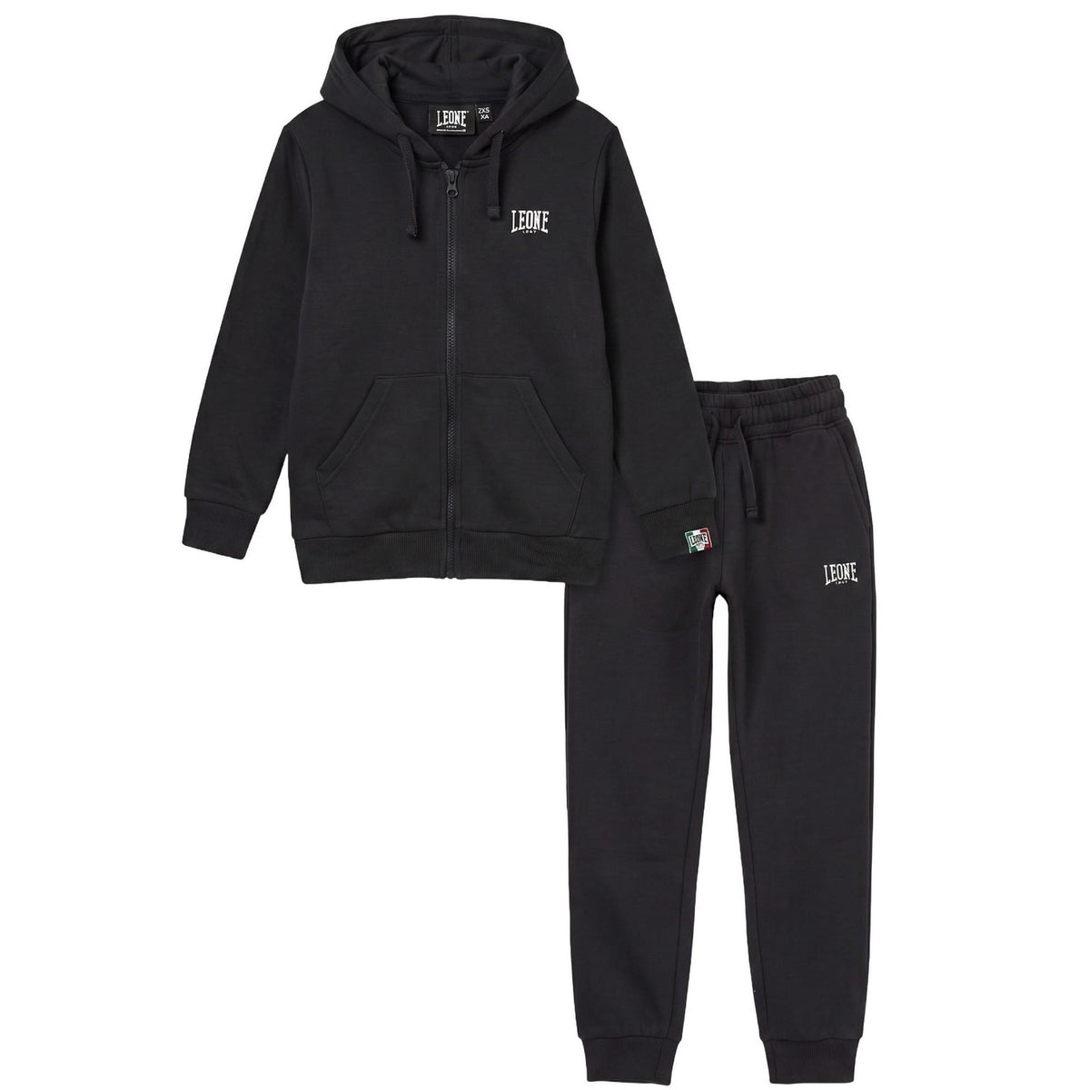 Leone 1947 Tuta Bambino Iconic Vintage - B869A13F07A, 09 - BLACK, vista 1